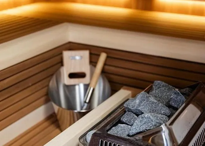 House Sauna&roof Jacuzzi Ferienhaus *